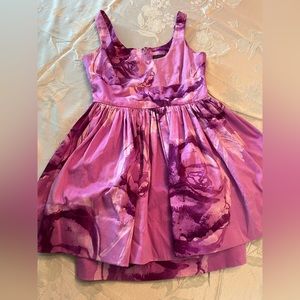 JACK BB DAKOTA Lilac Watercolor Cupcake Mini Dress size S